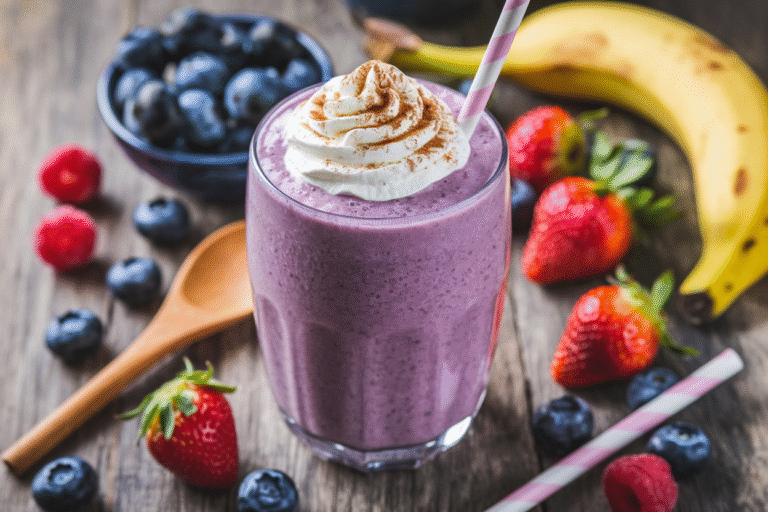 5-Minute Fruit Smoothie Bowl