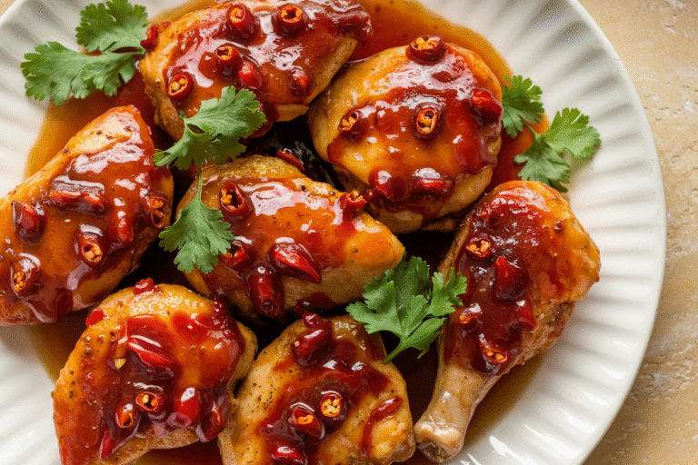Sweet Chili Chicken Recipe That Makes Your Takeout App Jealous (Crispy, Sticky, 20-Minute Magic)