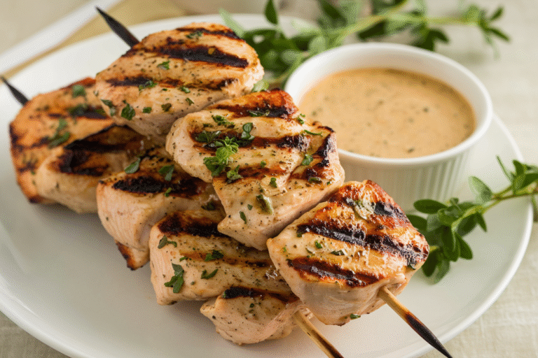 Grilled Ranch Garlic Parmesan Chicken Skewers: The Crispy, Zesty, Crowd-Devouring Upgrade Your Grill’s Been Begging For