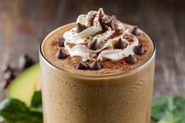 Chocolate smoothie
