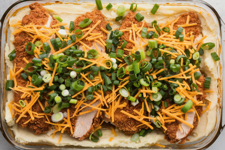 Loaded Potato Ranch Chicken Casserole Recipe: The Cheesy, Crispy, Crowd-Pleaser You’ll Make on Repeat