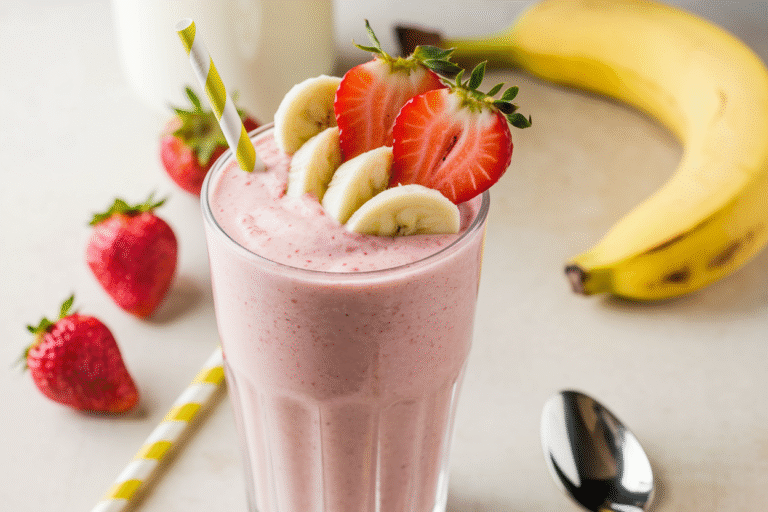 Strawberry Banana Smoothie