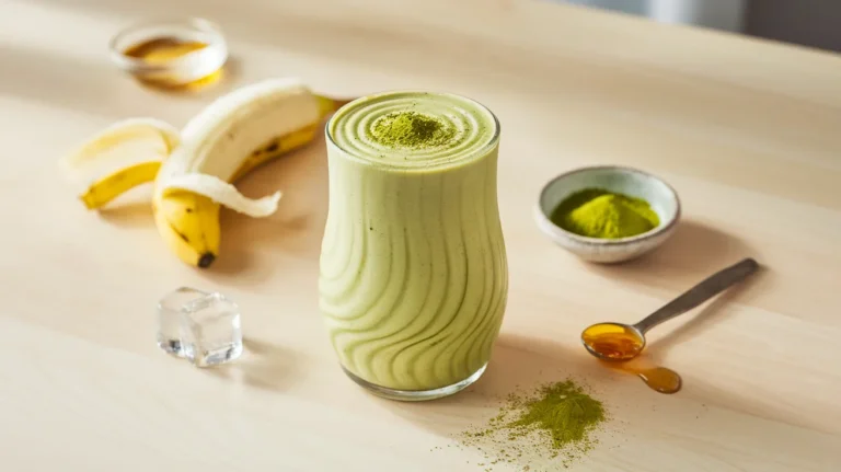 Banana Matcha Smoothie recipe