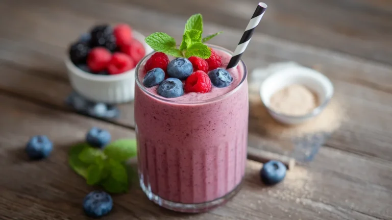 Berry Blast Protein Smoothie