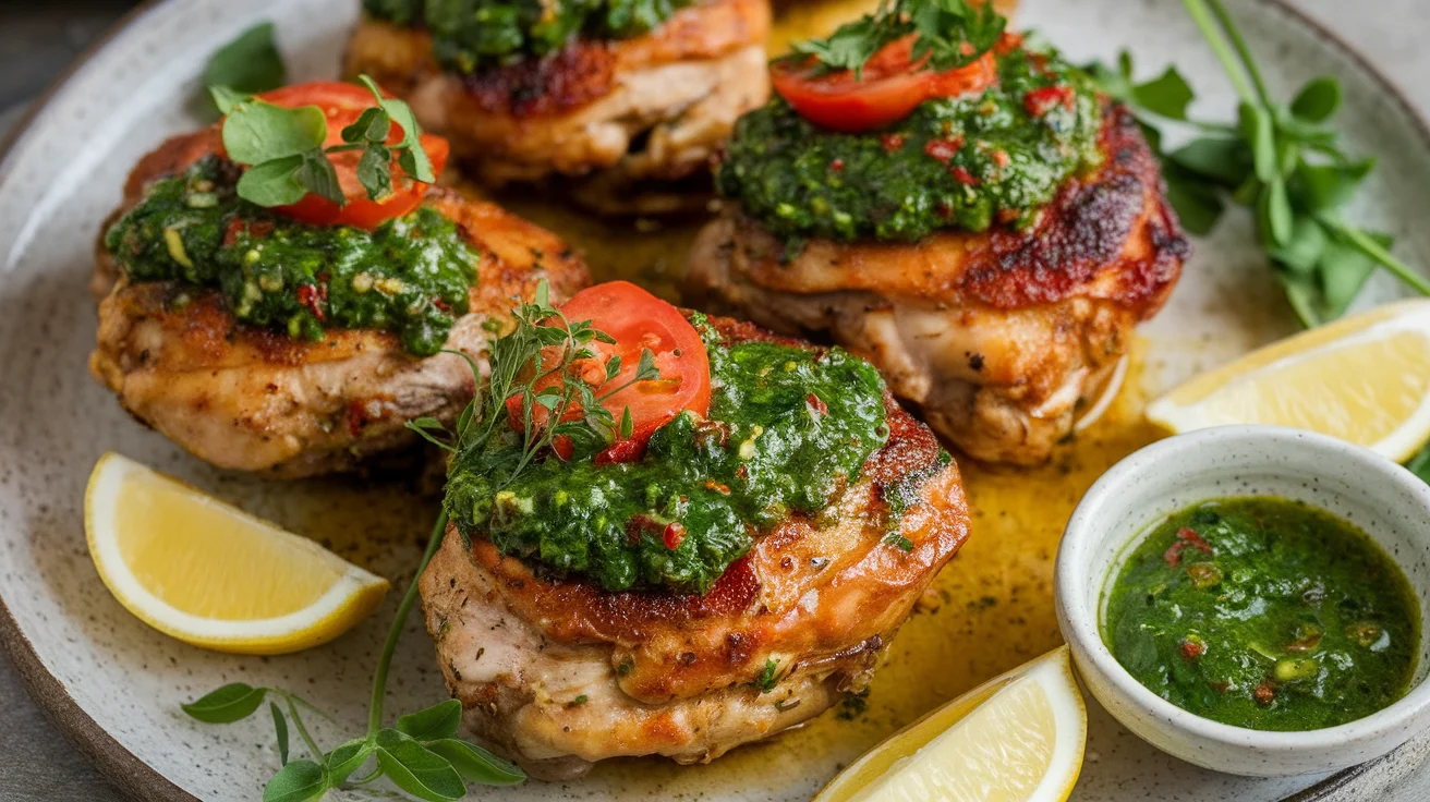 Chimichurri Chicken Thighs