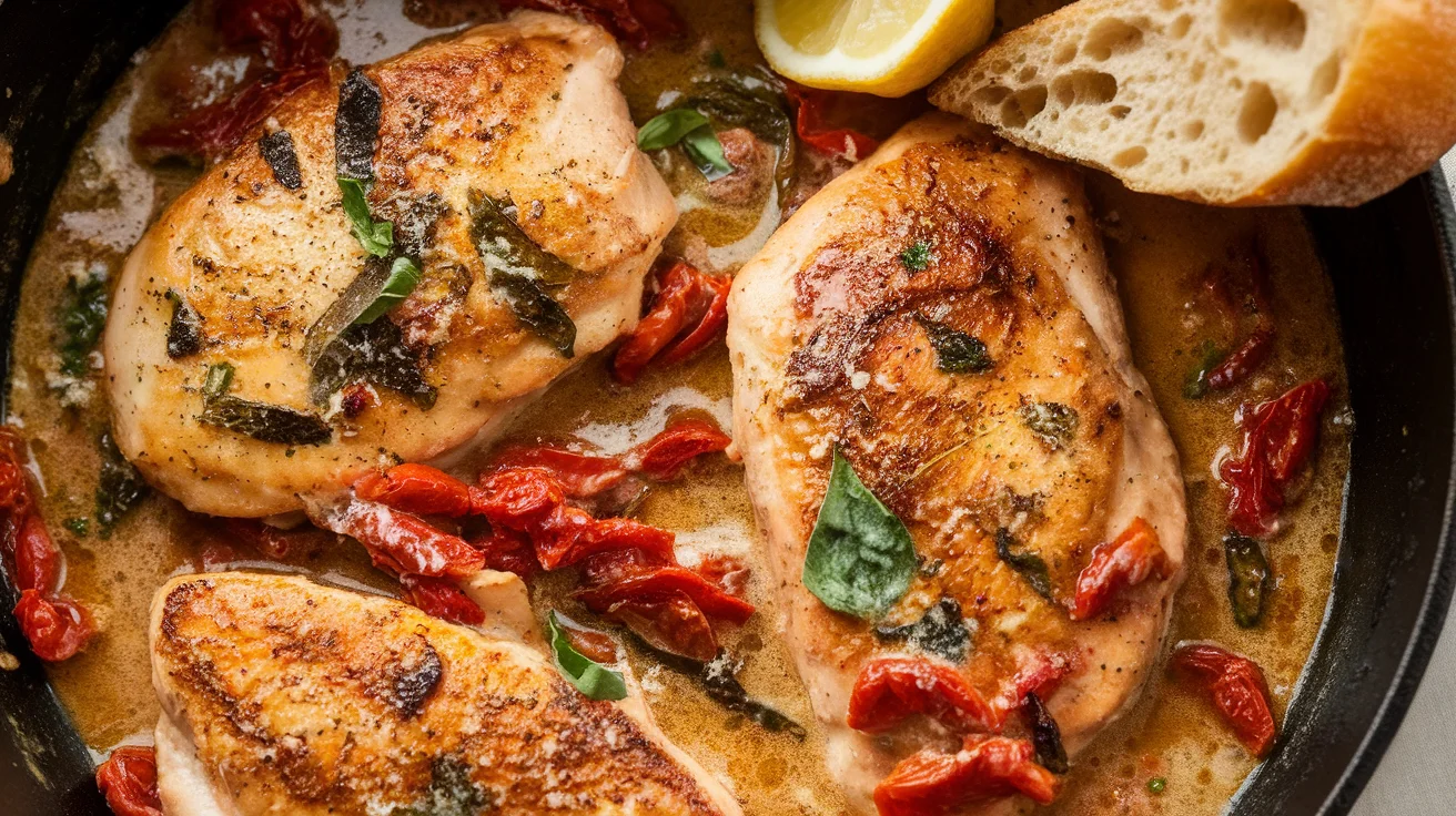 Creamy Sun-Dried Tomato Chicken