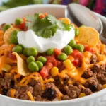 Crockpot Taco Casserole
