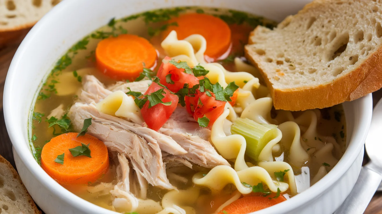 Homestyle Chicken Noodle Soup