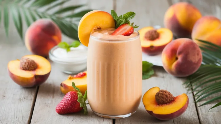 Peach Paradise smoothie