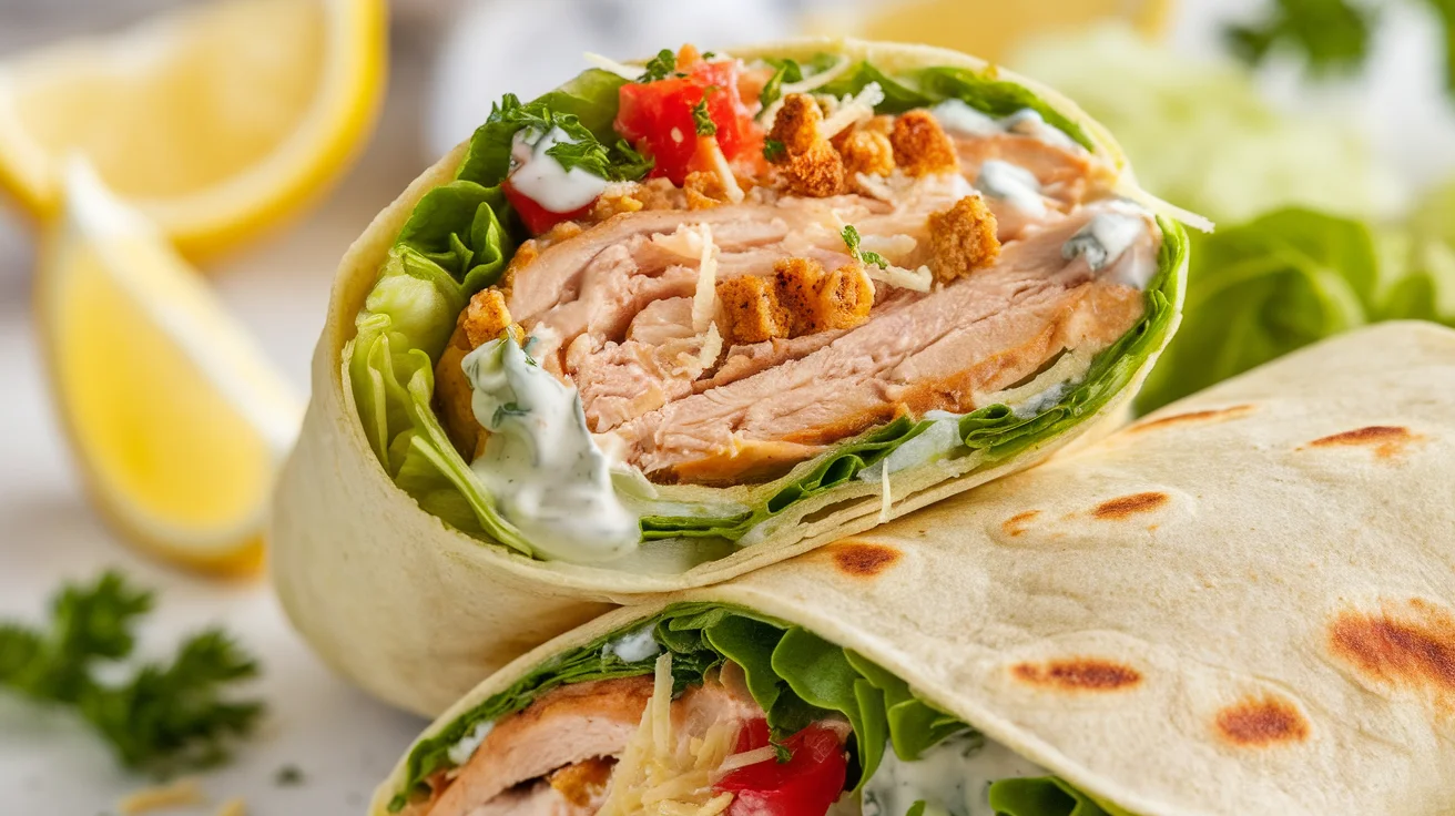 Caesar Chicken Wrap
