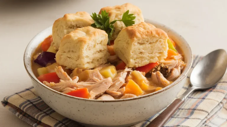 Chicken Pot Pie in the Slow Cooker