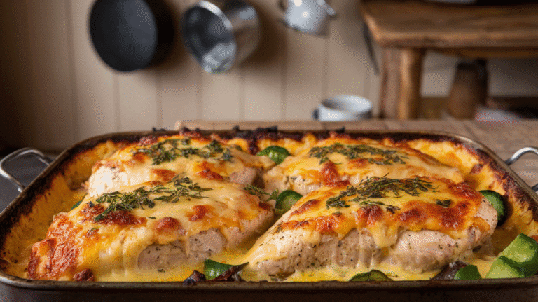 baked cream cheese chicken