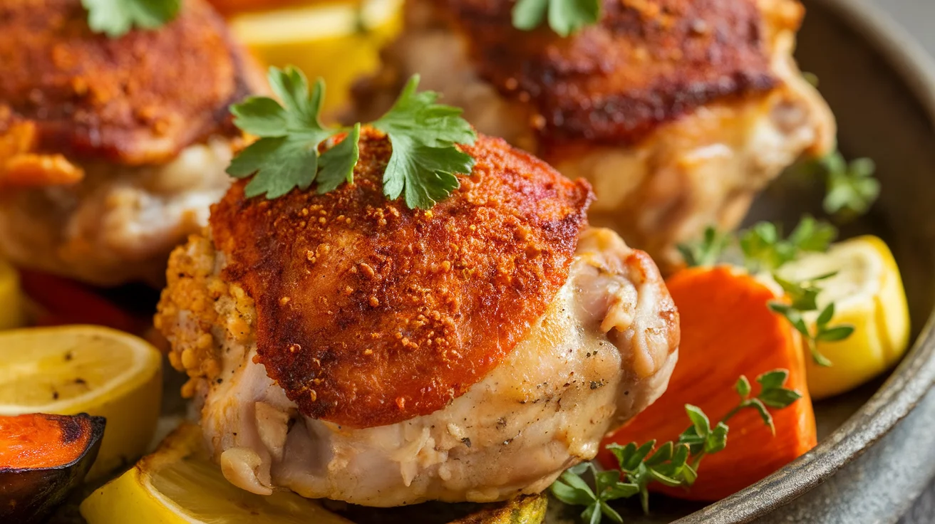 Flavorful chicken thigh recipe