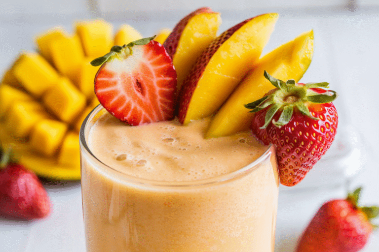 Easy Strawberry Mango Smoothie Recipe: The 5-Minute, No-Excuses Breakfast Hack You’ll Crave Daily
