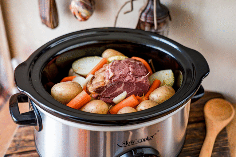 Easy Crockpot Recipes: Set-It-and-Forget-It Meals That Taste Like You Actually Tried