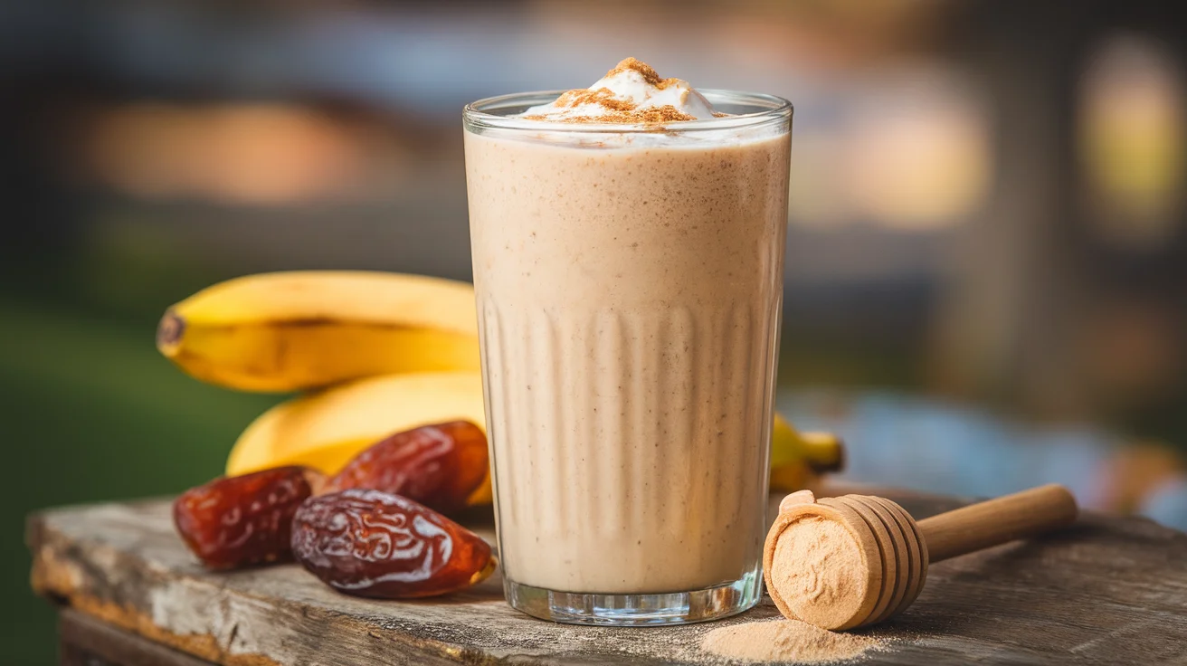 Banana Date Protein Shake
