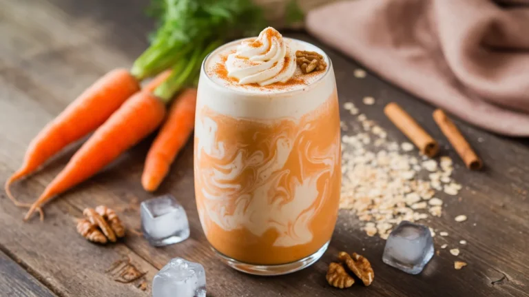 Carrot Cake Protein Smoothie