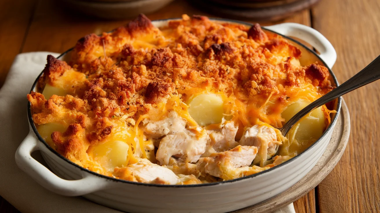 Chicken & Potato Casserole