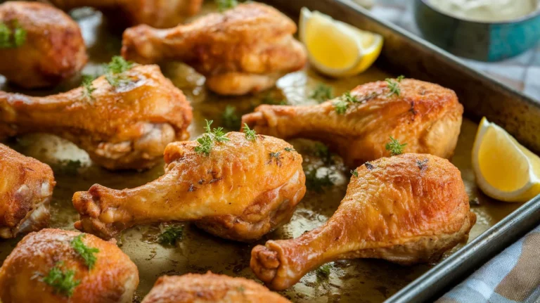 Crispy Baked Chicken Drumsticks