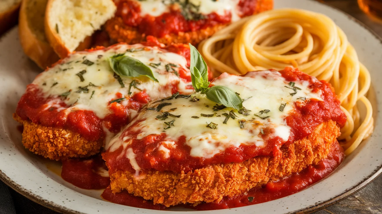 Crispy Baked Chicken Parmesan