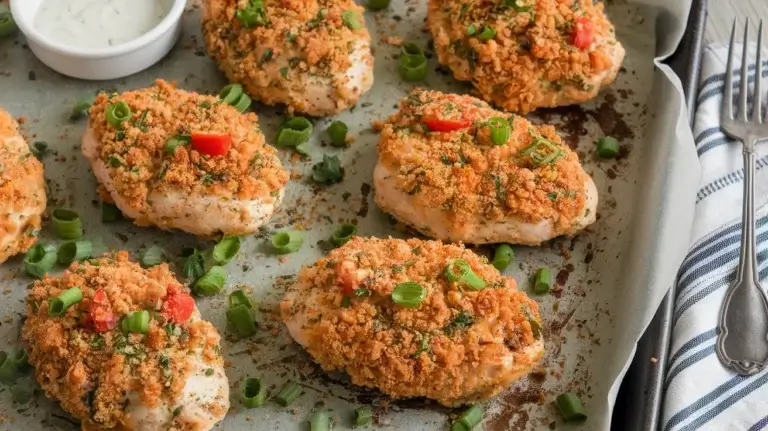 Crispy Baked Ranch Chicken