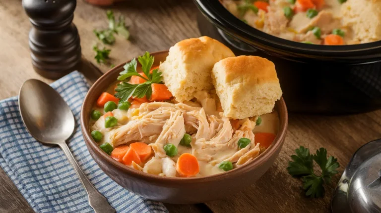 Crockpot Chicken Pot Pie