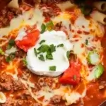 Crockpot Lasagna Soup