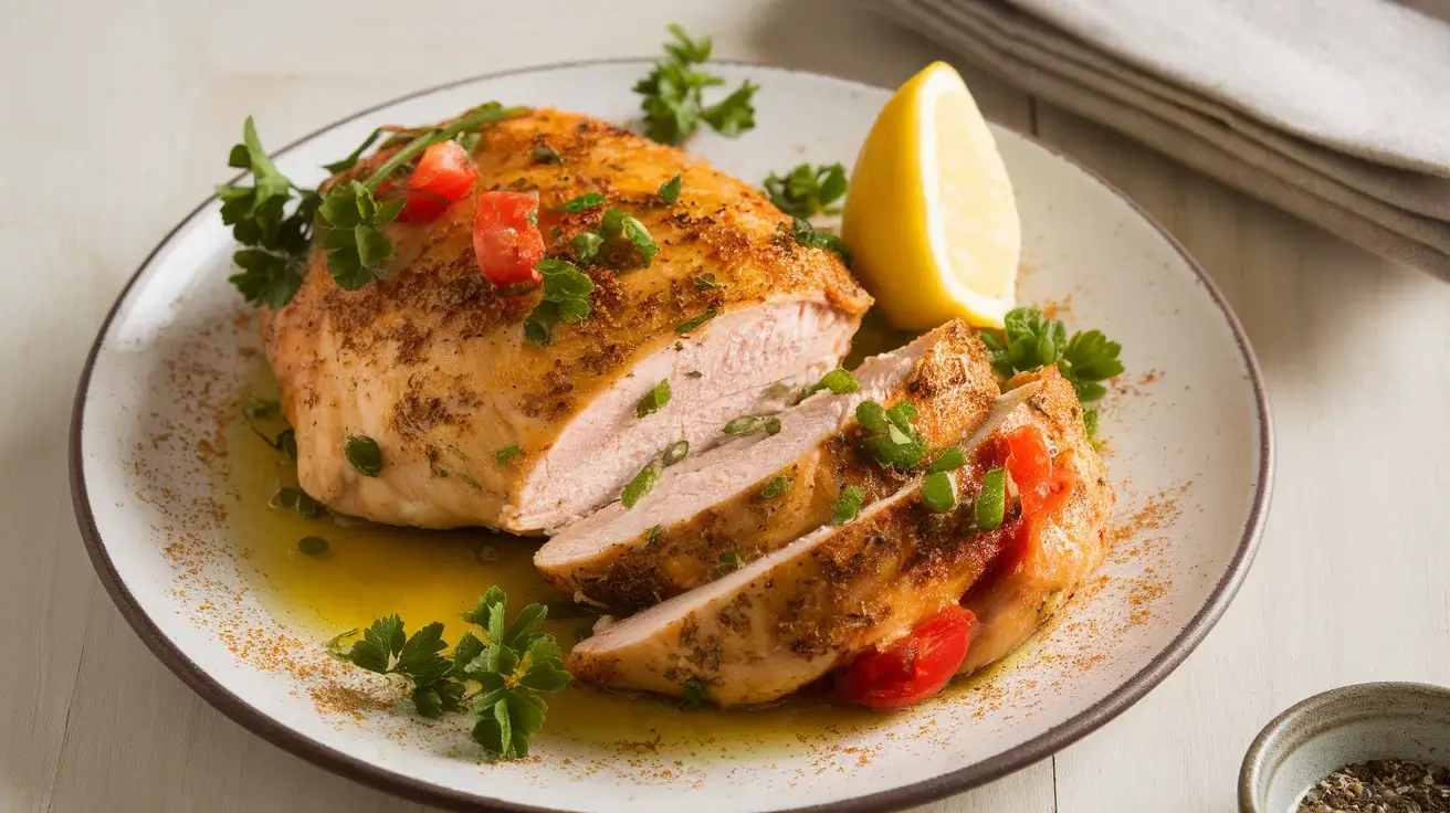 Easy oven baked chicken breast