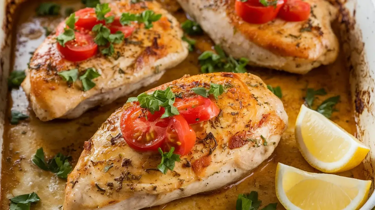 Garlic Butter Baked Chicken