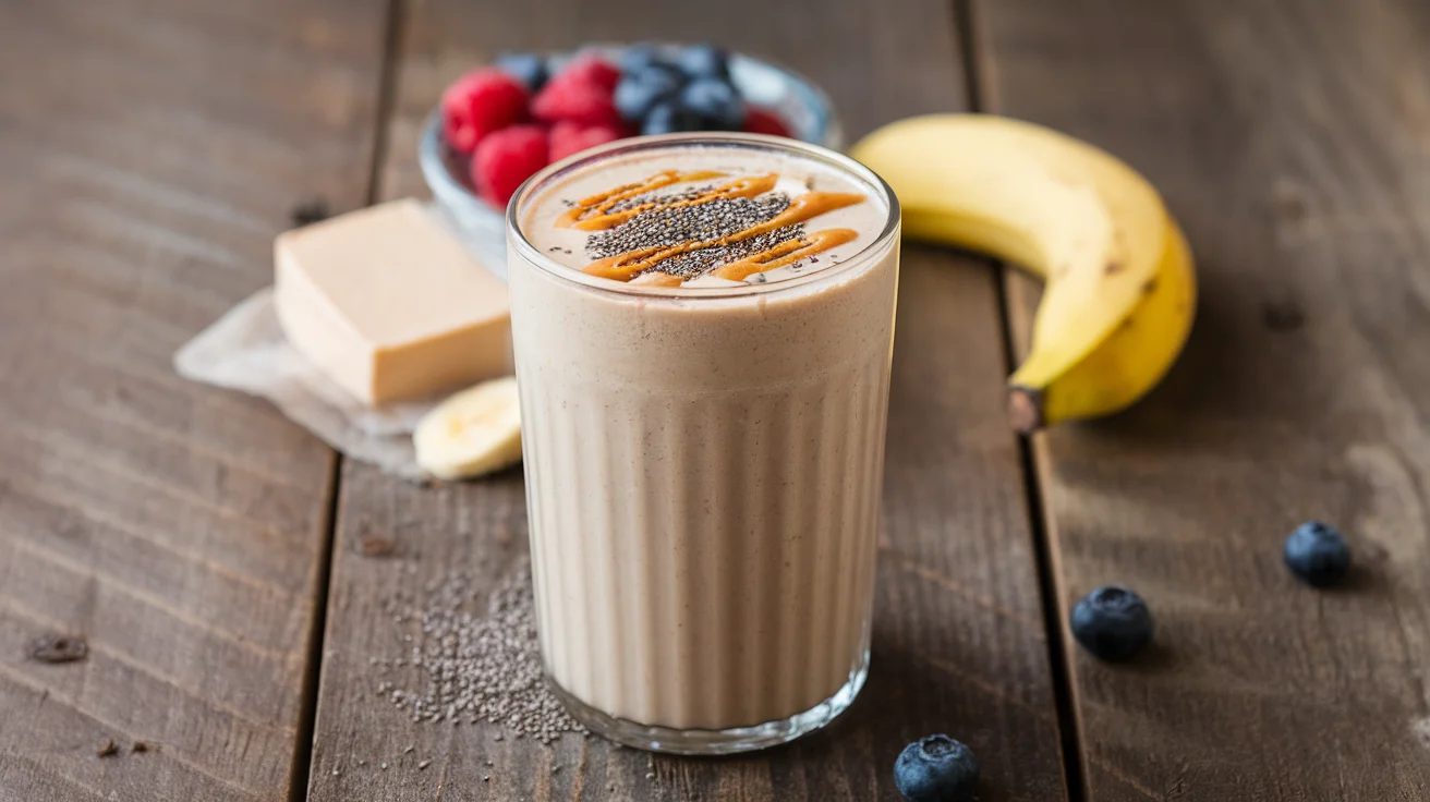 High Protein Tofu Smoothie