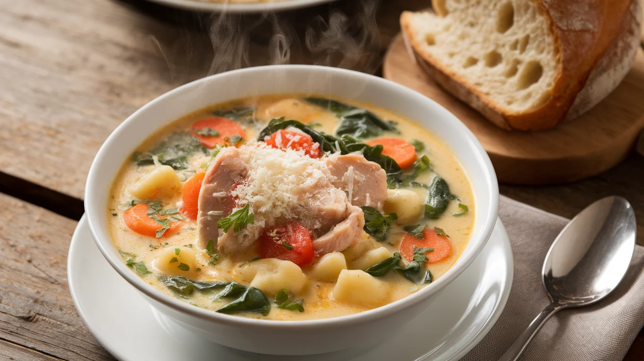 Olive Garden Chicken Gnocchi Soup