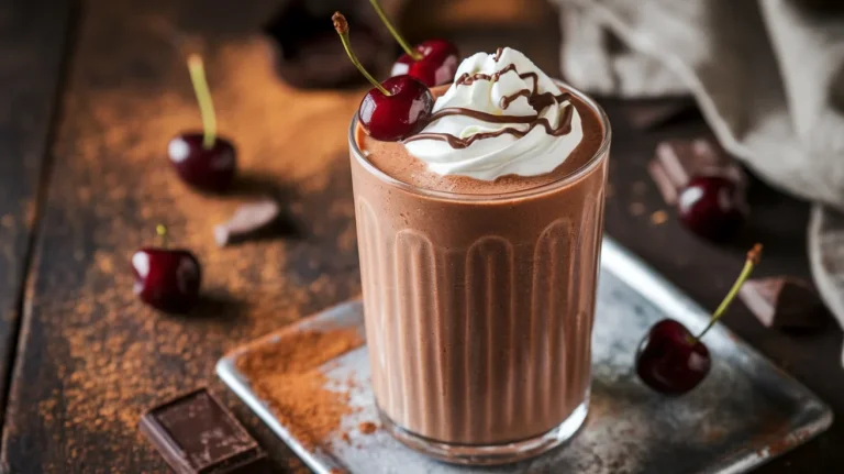 Chocolate Cherry Smoothie