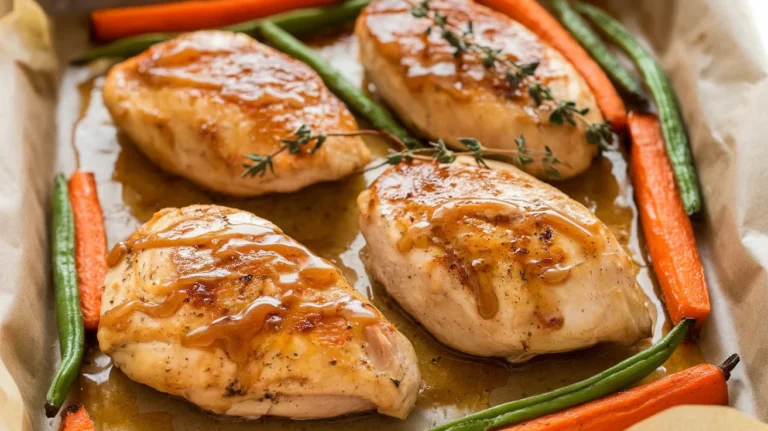 baked honey mustered chicken breast