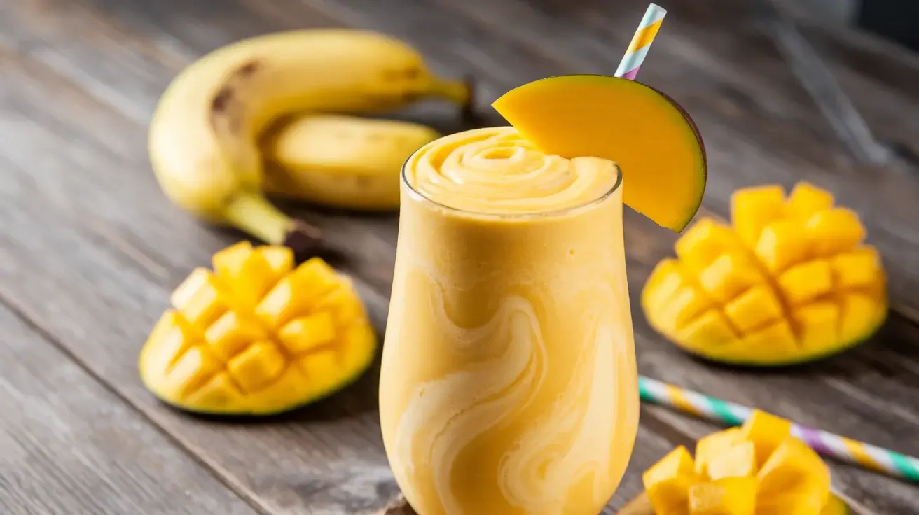 best mango banana smoothie
