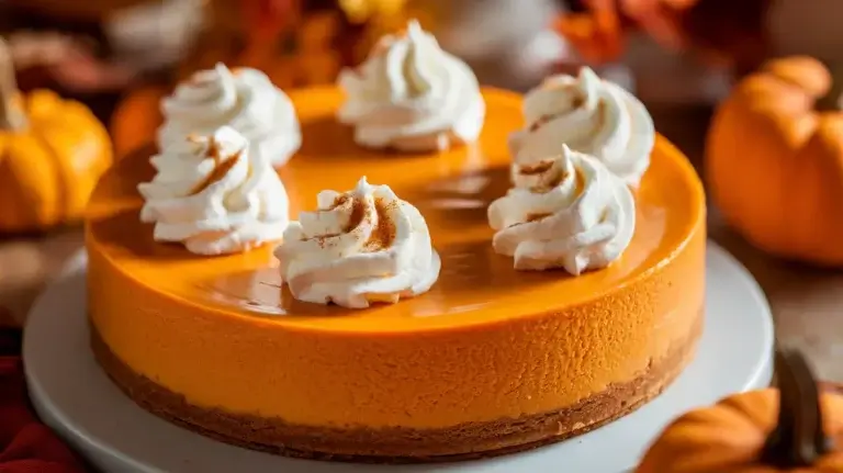 Best EVER Pumpkin Cheesecake