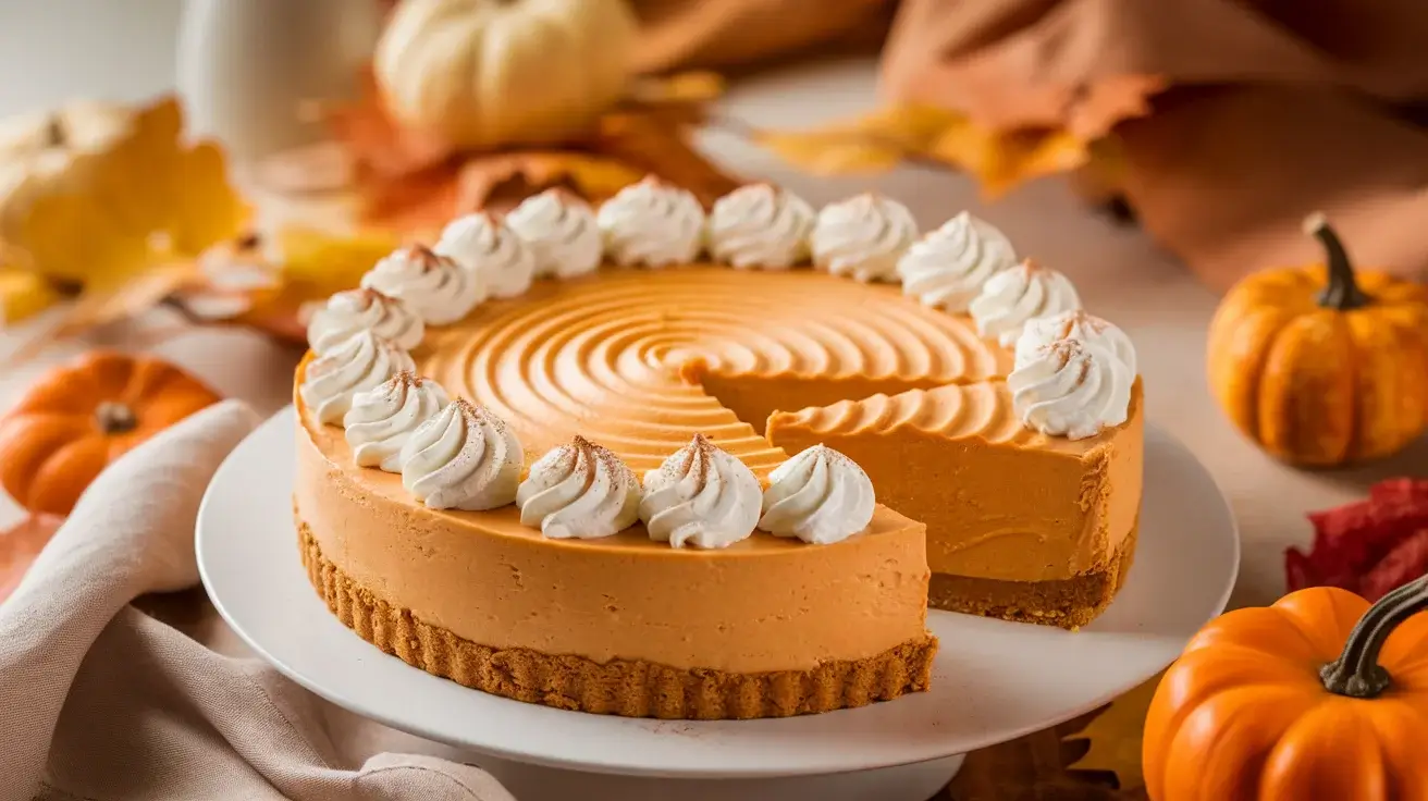 Easy Mini Pumpkin Cheesecakes