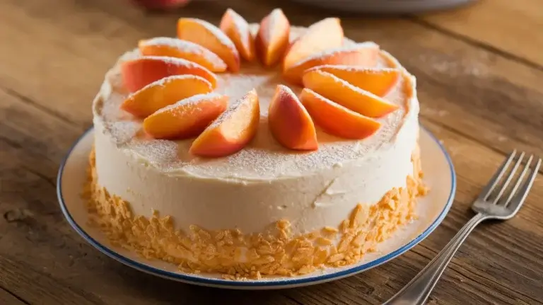 Peach Mascarpone Cake