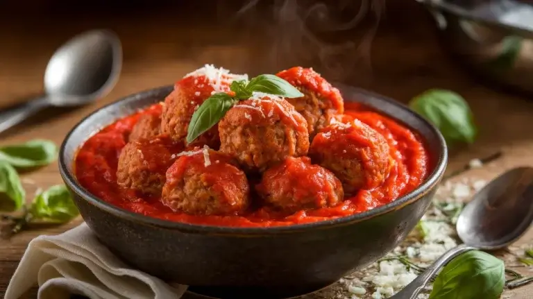 Slow Cooker Italian Meatballs