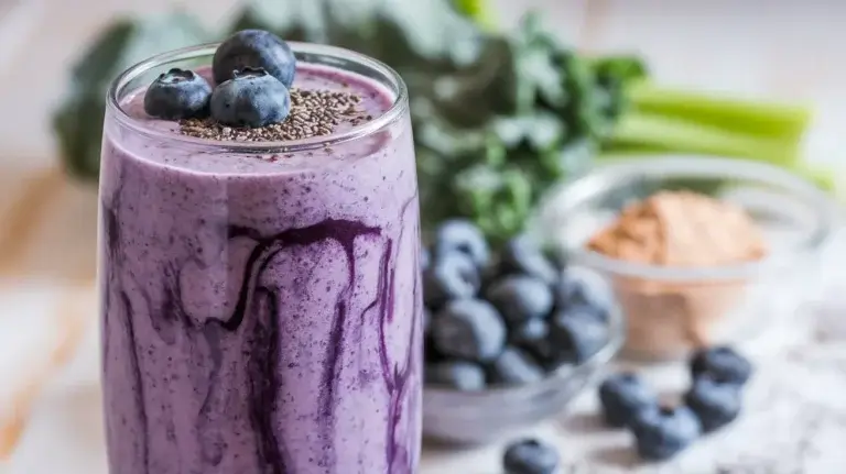 Creamy High-Protein Berry Blast Smoothie