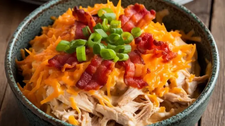 Crockpot Crack Style Chicken Casserole