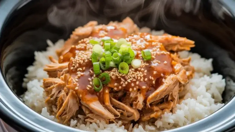 Dump-and-Go Slow Cooker Honey Sesame Chicken