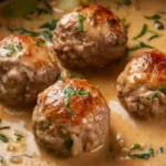 Dump-and-Go Slow Cooker Party Meatballs