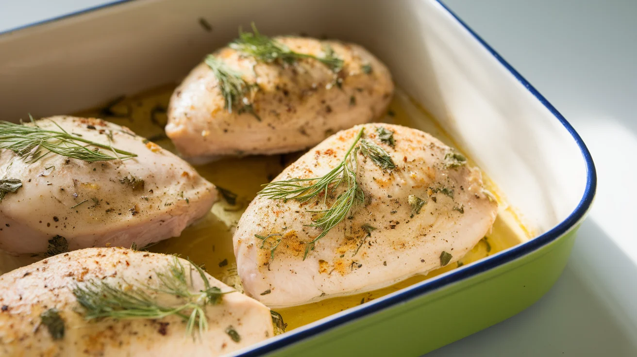 Easy Baked Chicken Breast with Ranch-Inspired Herbs