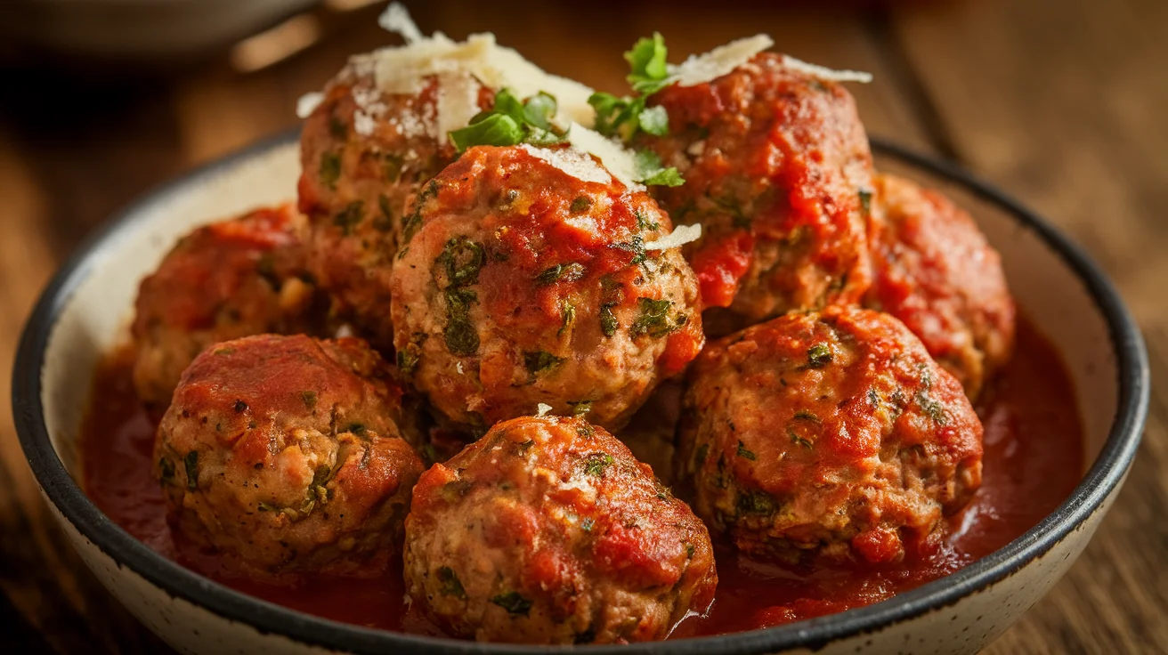 Irresistibly Smoky Italian Meatballs