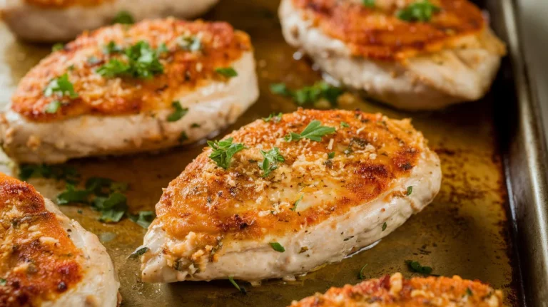 Melt-in-Your-Mouth Oven Chicken with a Savory Seasoned Crust
