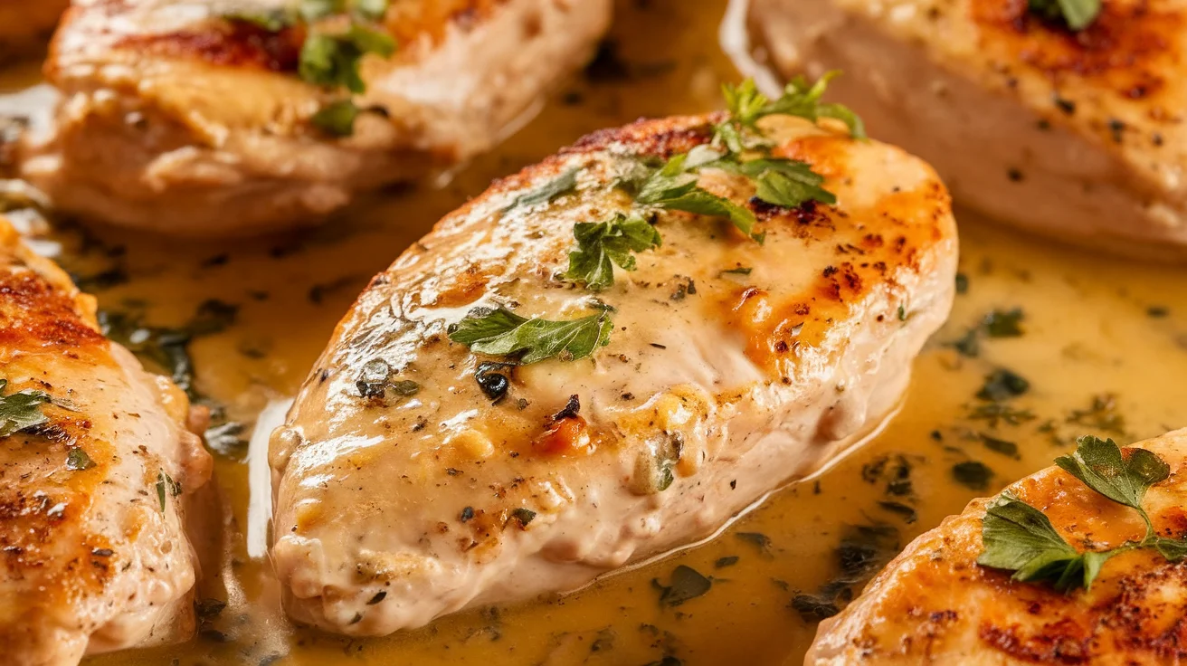 Ultra-Tender Baked Chicken Breast with a Buttery Ranch Finish