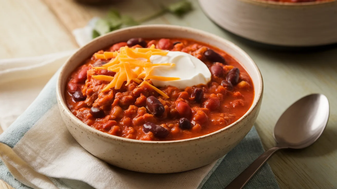 Dump-and-Go Crockpot Chili for Busy Weeknights