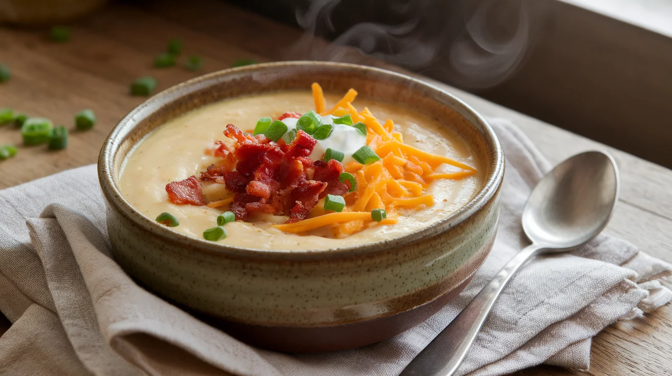 Dump-and-Go Crockpot Potato Soup