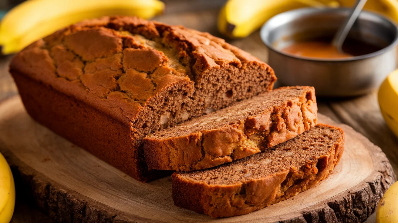 Easy Brown Butter Banana Loaf with Rich Caramel Flavor