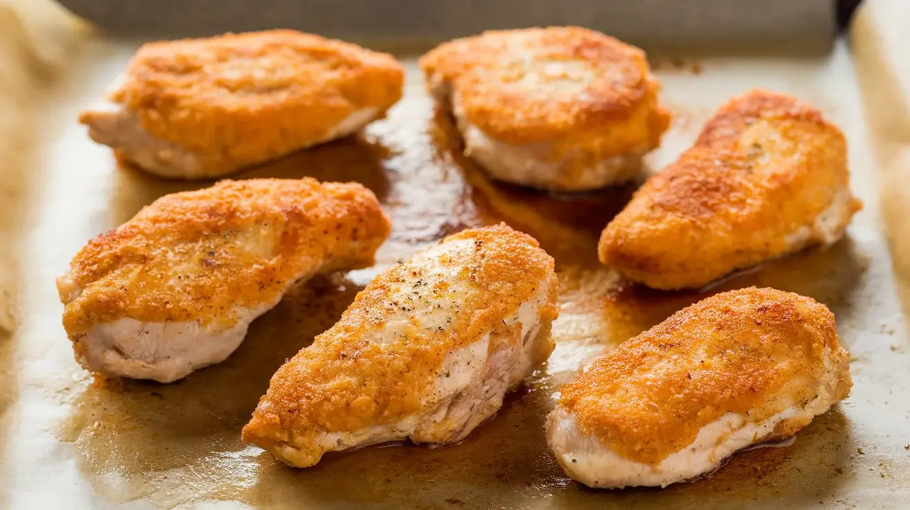 Golden Baked Chicken Tenders That Stay Juicy Inside